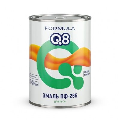 Эмаль ПФ-266 FORMULA Q8 ж/кор. 1,9кг/6