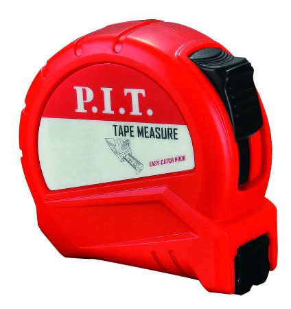 Рулетка с фиксатором 3м х 16мм ABS PIT