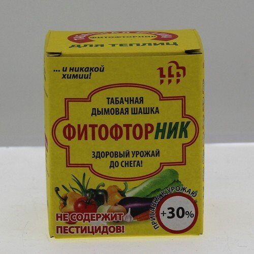 Шашка табачная фитофторник 220гр (30шт) Гефест