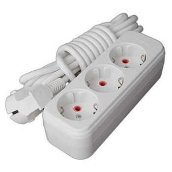 Удлинитель 3х5м с/з 10А IP20 2,2кВт Союз 481S-9305