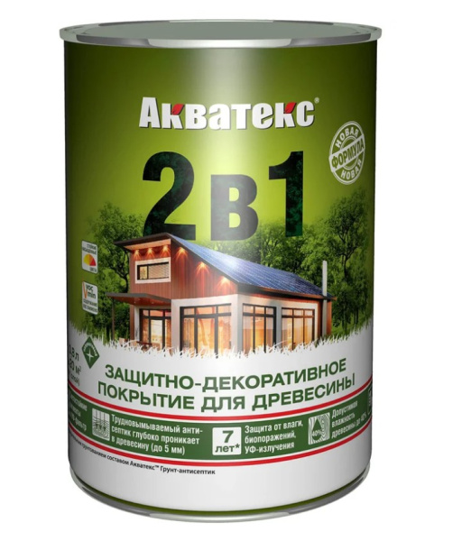 Акватекс 2в1 венге 0,8л 