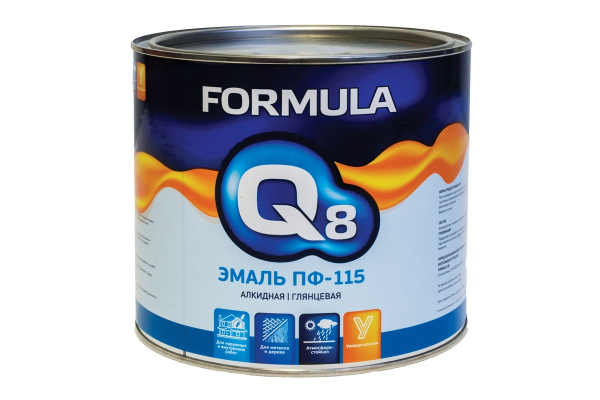 Эмаль ПФ-115 FORMULA Q8 морская волна 0,4кг/28/