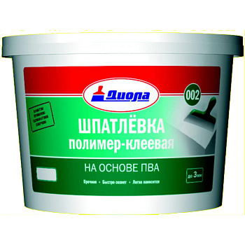 ДИОЛА Шпатл. полимер.-кл. Д-002 (4 кг)/6