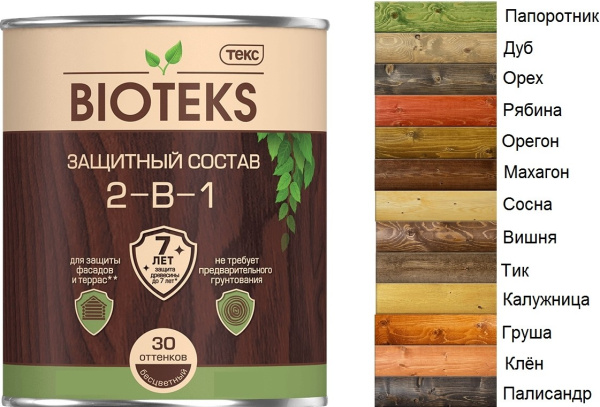 ТЕКС Антисептик БИОТЕКС  УНИВЕРСАЛ КЛАССИК махагон (2,7л)