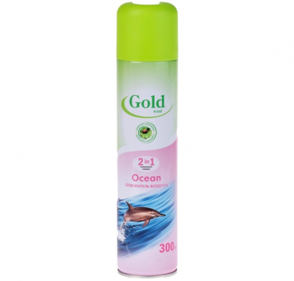 Освежитель воздуха (Gold wind Ocean) 300мл. (52-200)