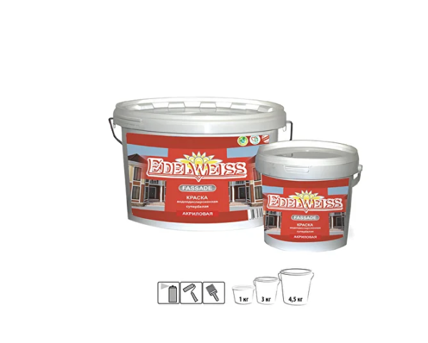 ЕDELWEISS fassade Краска В/Э 10 кг