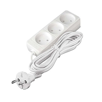 Удлинитель 3х5м б/з 6А IP20 ШВВП 1,3кВт Союз 481S-0305