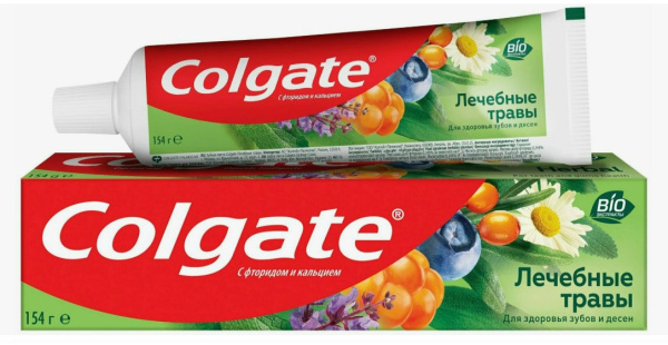 Зубная паста Colgate 100гр Лечебные травы