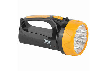 Фонарь-прожектор аккумуляторный TSP10 15LED 2 режима 4В 1.5А.ч ЗУ 220В (картон. упак.) Трофи Б001653