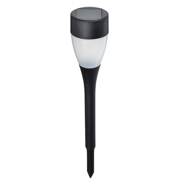 Фонарь садовый на солн.батарее 4.5х25.5см 1х1 1.2V 2/3ААА 100mAh 1LED белый пласт. INBLOOM