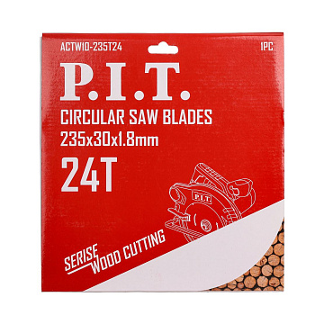 Диск пильный 235*30*2,6мм 24Т быстрый рез PIT