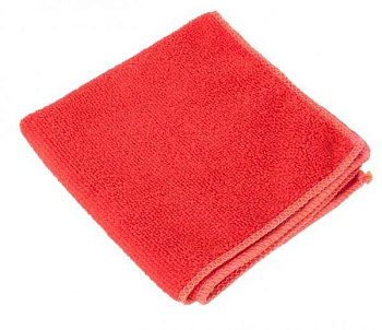 Салфетка из микрофибры 30*30см 320гр Красная "Ravos"